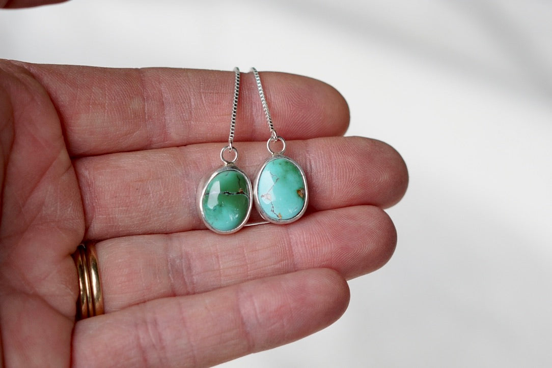 Turquoise Threader Earring (Royston)