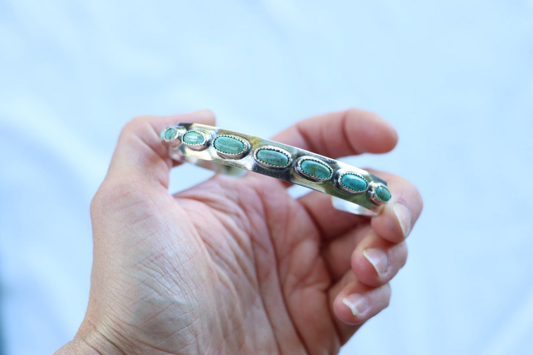 Turquoise Statement Cuff #2 (M/L)