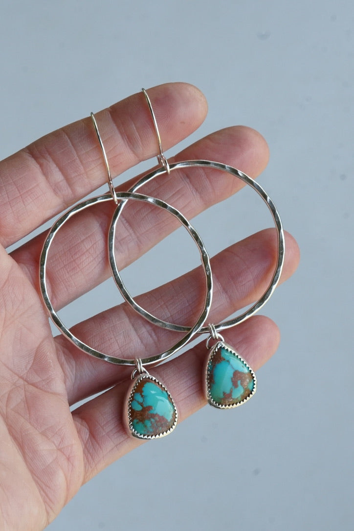 Turquoise Hoops (Royston)