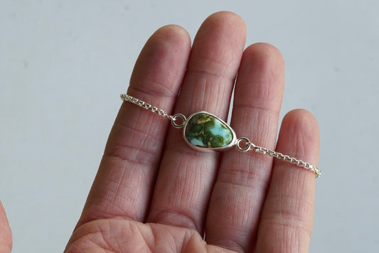 Box Chain Adjustable Bracelet (Sonoran Gold)