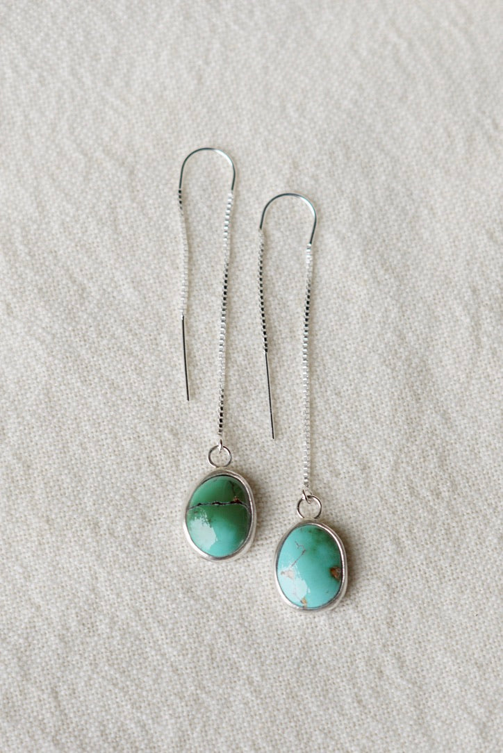 Turquoise Threader Earring (Royston)