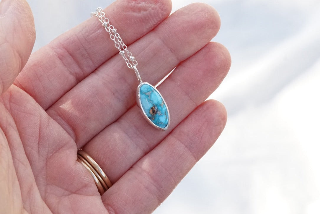 Turquoise Necklace (Blue Bird)