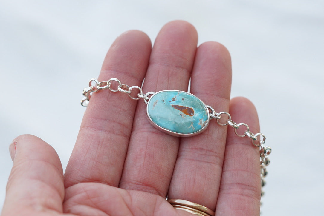 Turquoise Choker Necklace (Palamino)