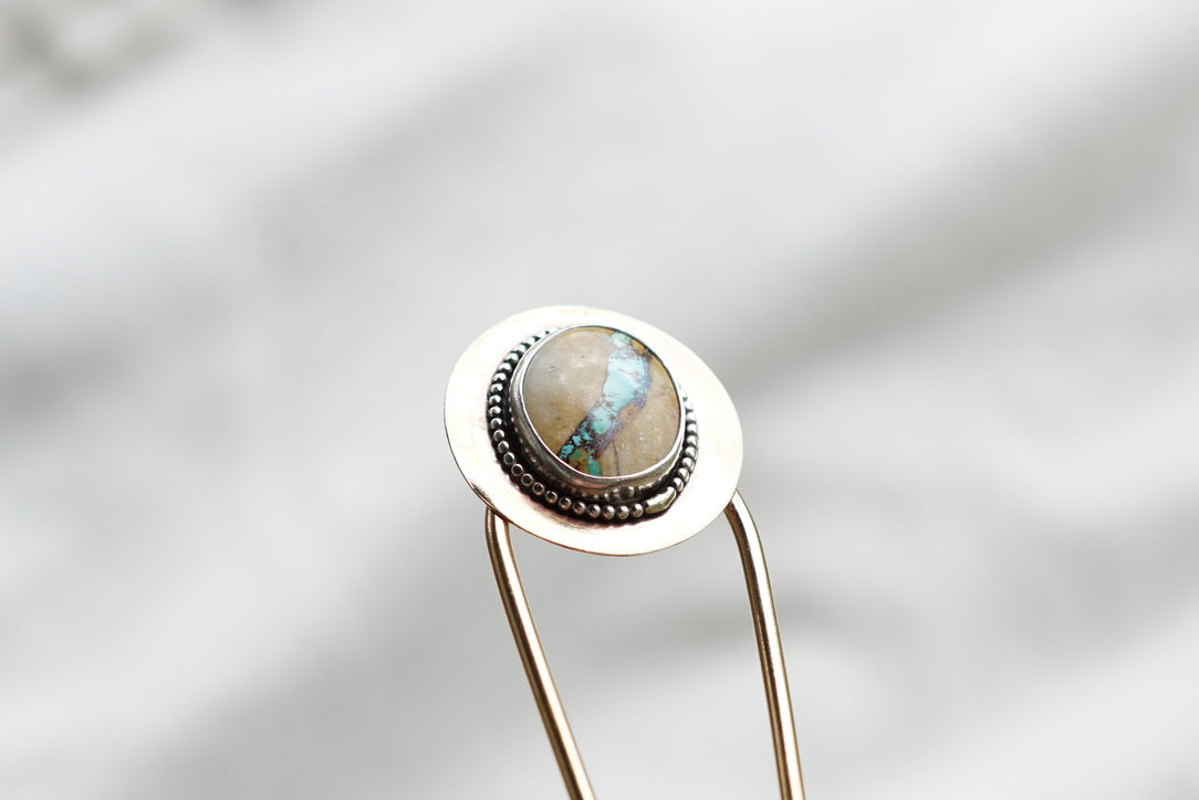 Brass Hair Fork