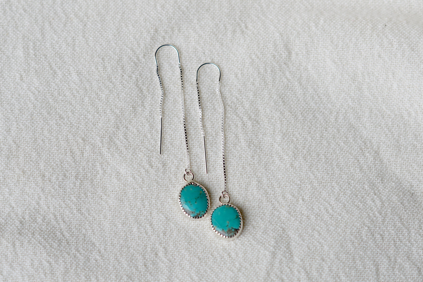 Turquoise Threader Earring (Royston)