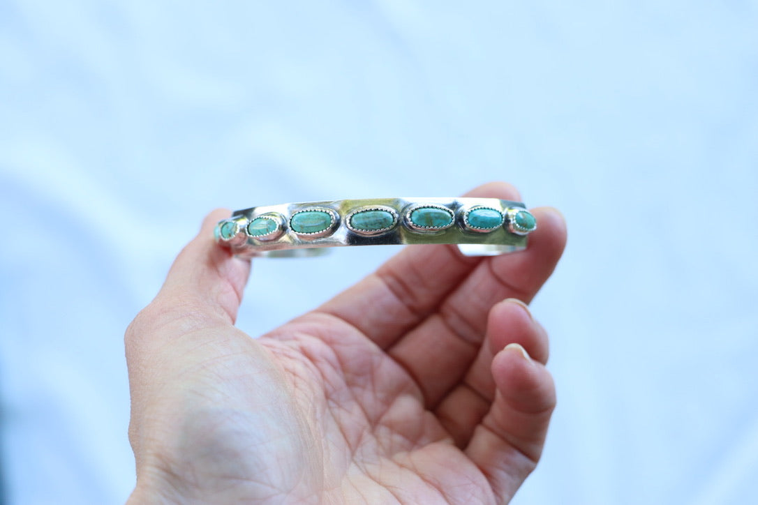 Turquoise Statement Cuff #2 (M/L)