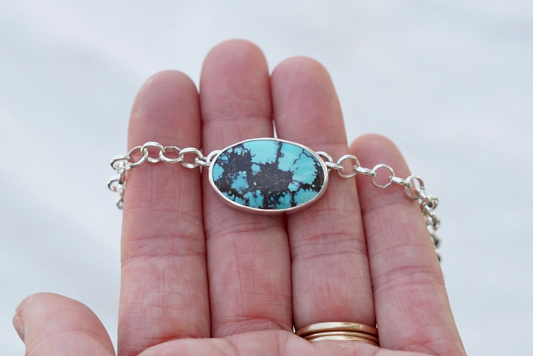 Turquoise Choker Necklace (Hubei)