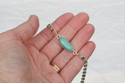 Boho Turquoise Anklet (Royston)