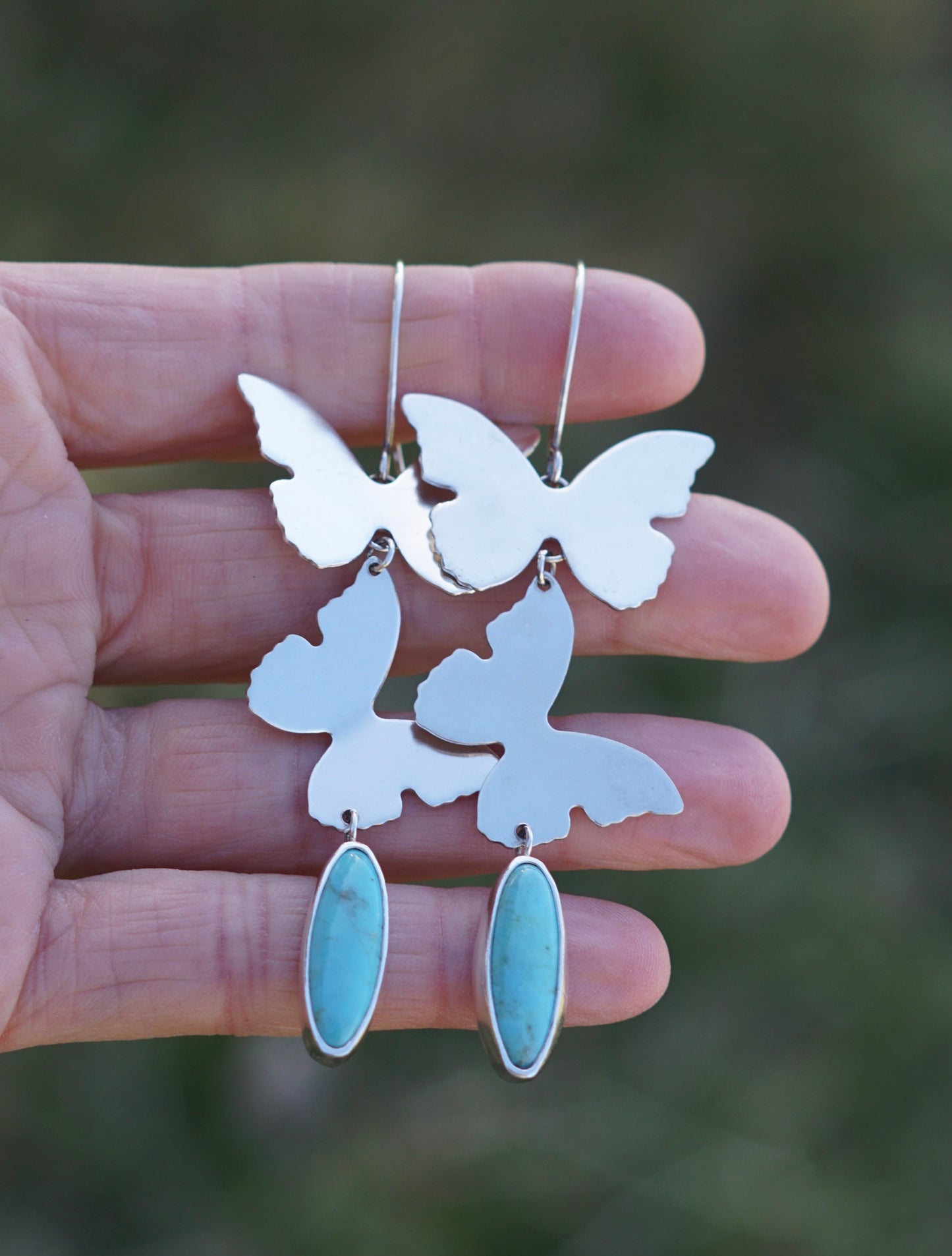 Butterfly Drop Earrings