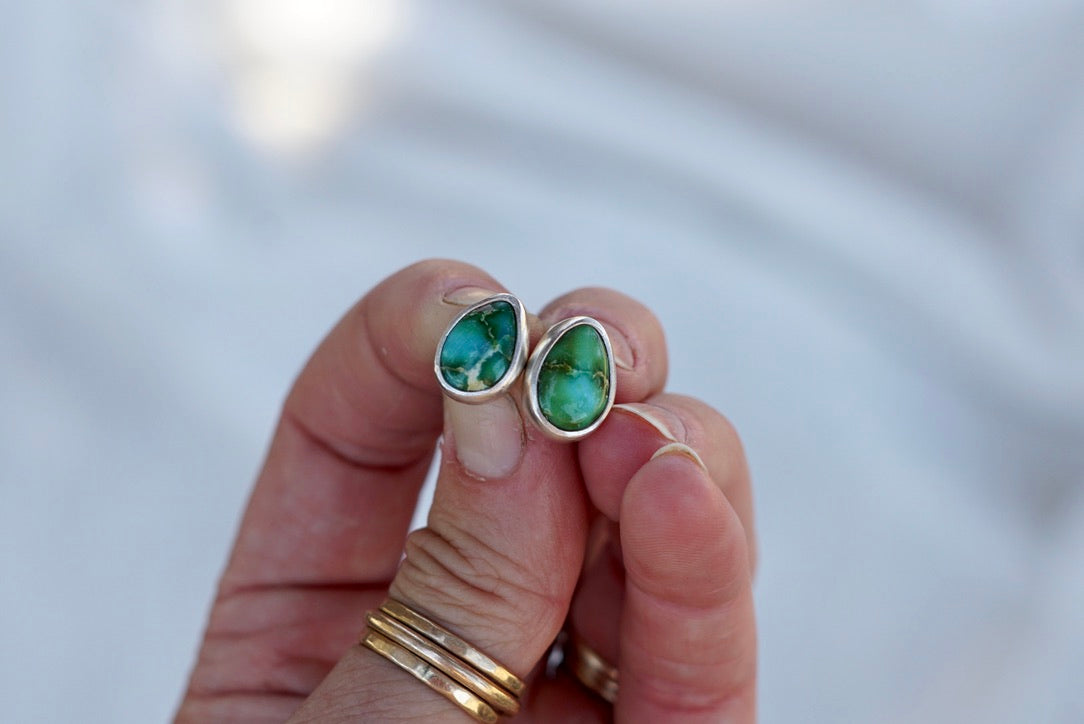 Stud Earrings (Sonoran Gold)