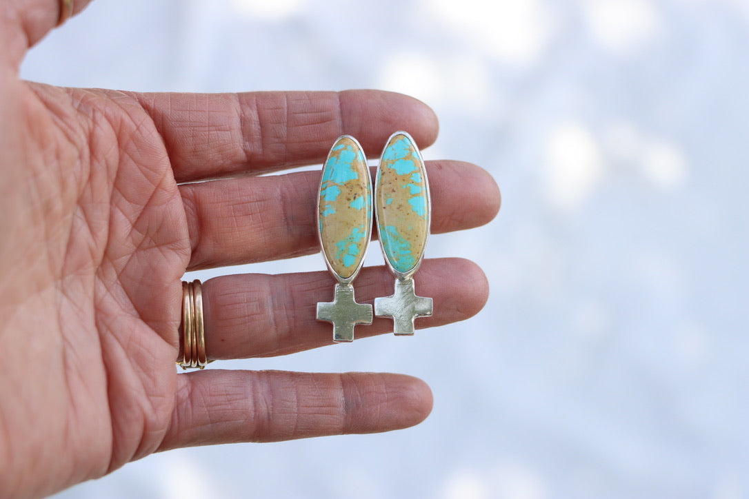 Mesa Turquoise Studs #2