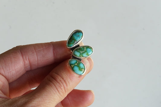 Turquoise Ear Cuff (Sonoran Gold)