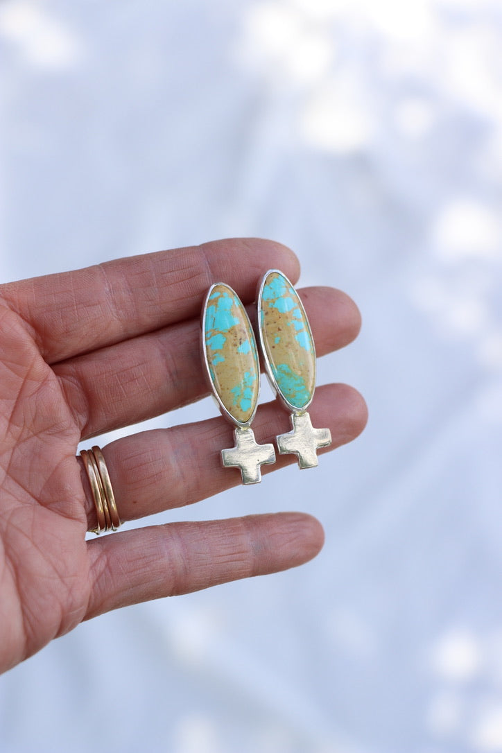 Mesa Turquoise Studs #2