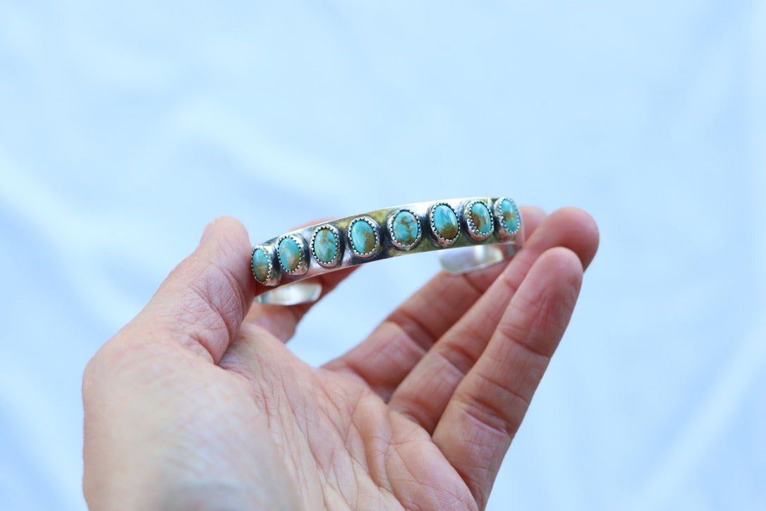 Turquoise Statement Cuff #1 (XS/S)