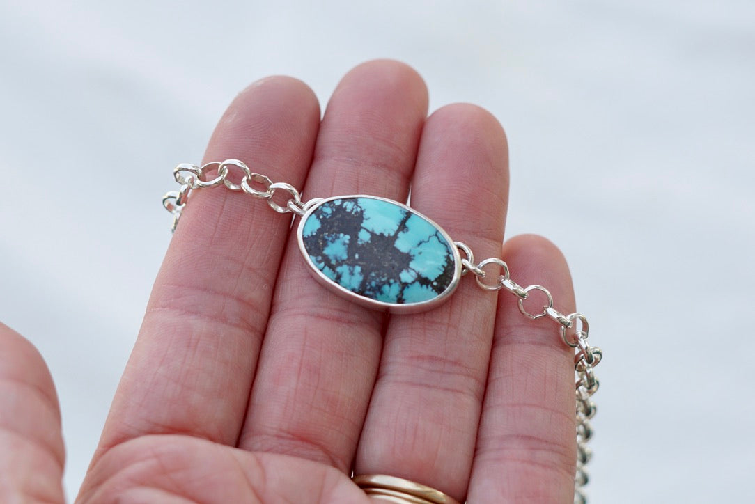 Turquoise Choker Necklace (Hubei)