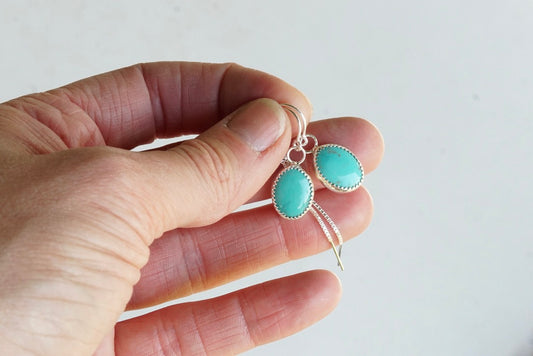 Turquoise Threader Earring (Royston)