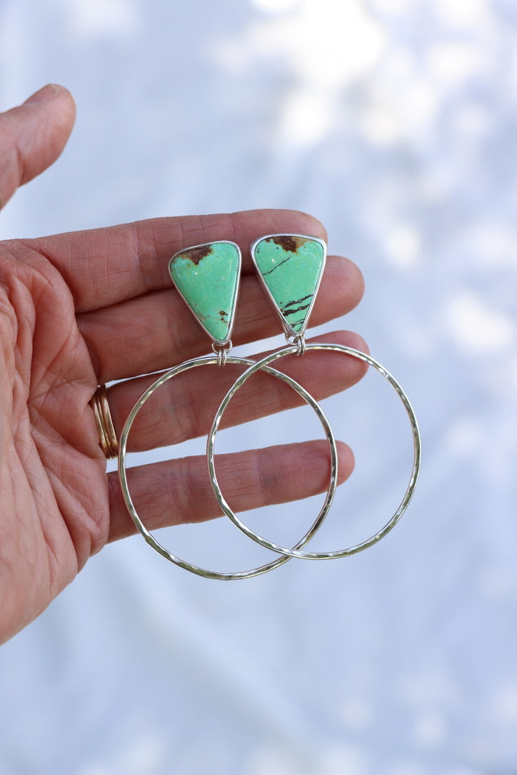 Turquoise Hoops (Royston)