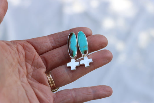 Mesa Turquoise Studs #1