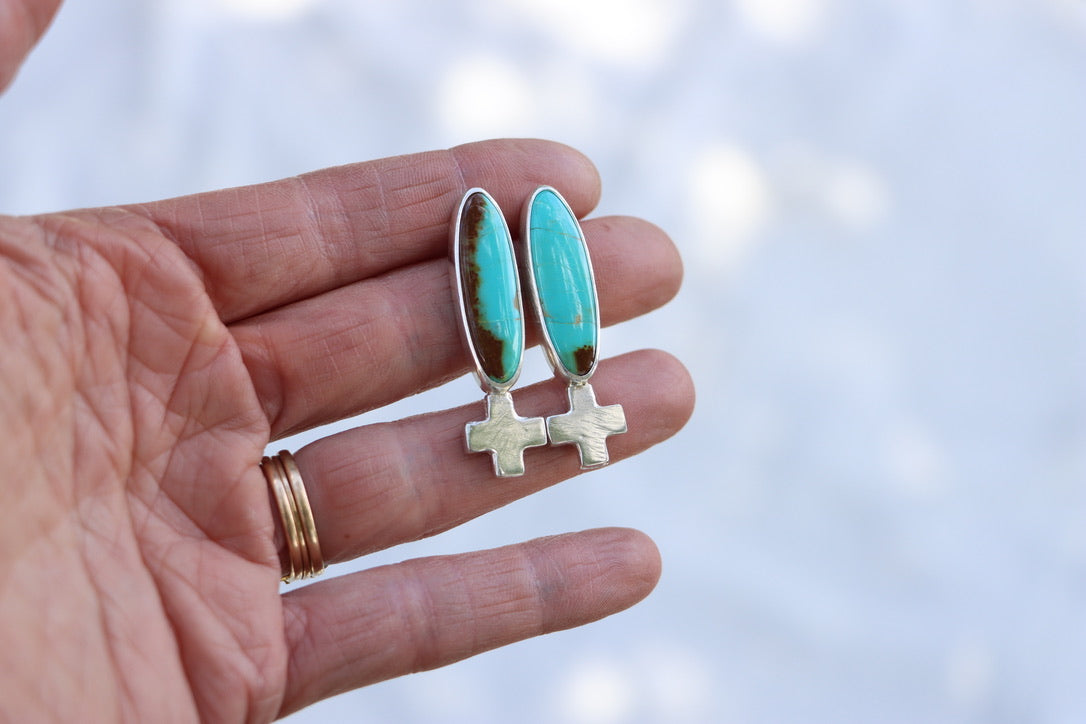 Mesa Turquoise Studs #1