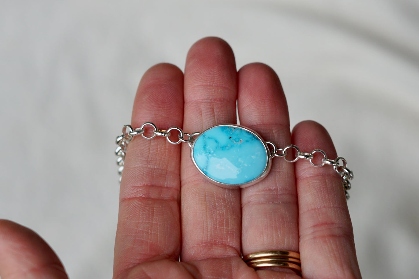 Turquoise Choker Necklace (Palamino)