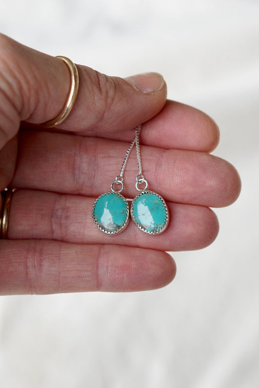 Turquoise Threader Earring (Royston)