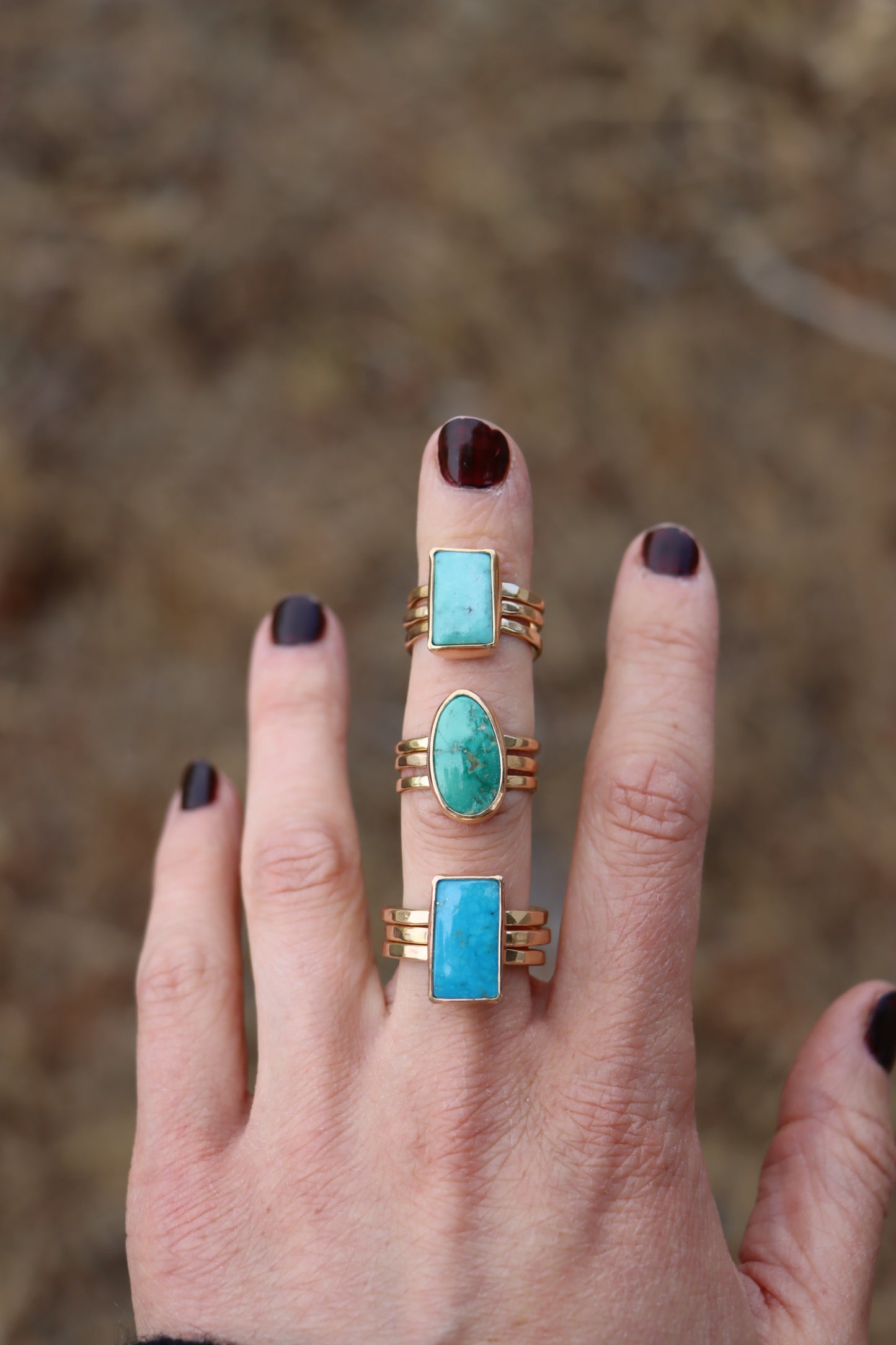 Gold Filled Stacker Ring (Size 9)