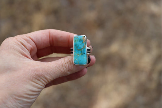 Royston Turquoise Ring (size 8.5)