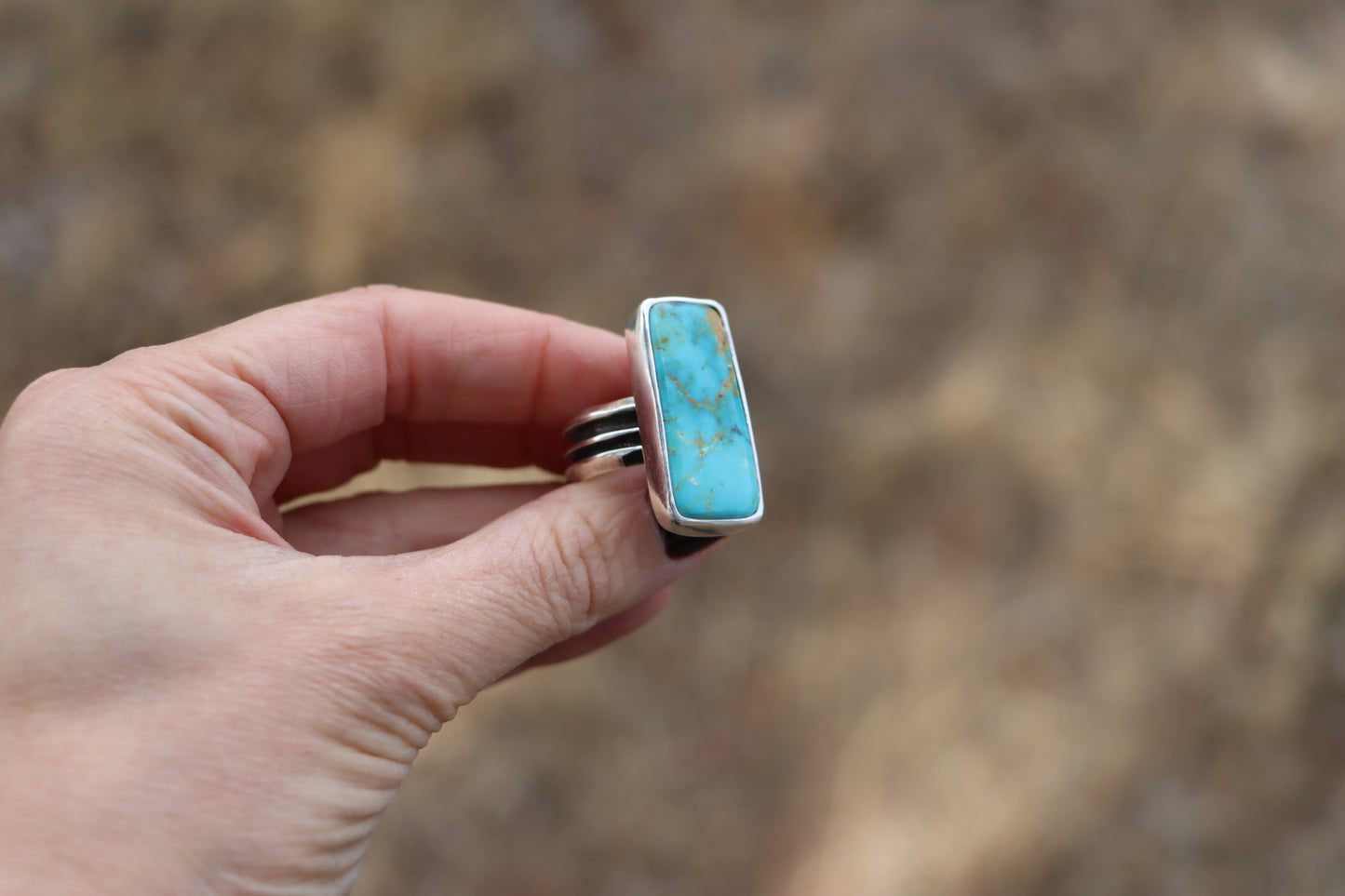 Royston Turquoise Ring (size 8.5)