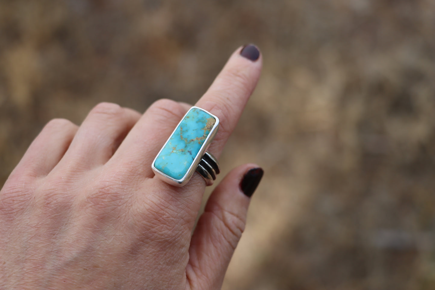 Royston Turquoise Ring (size 8.5)