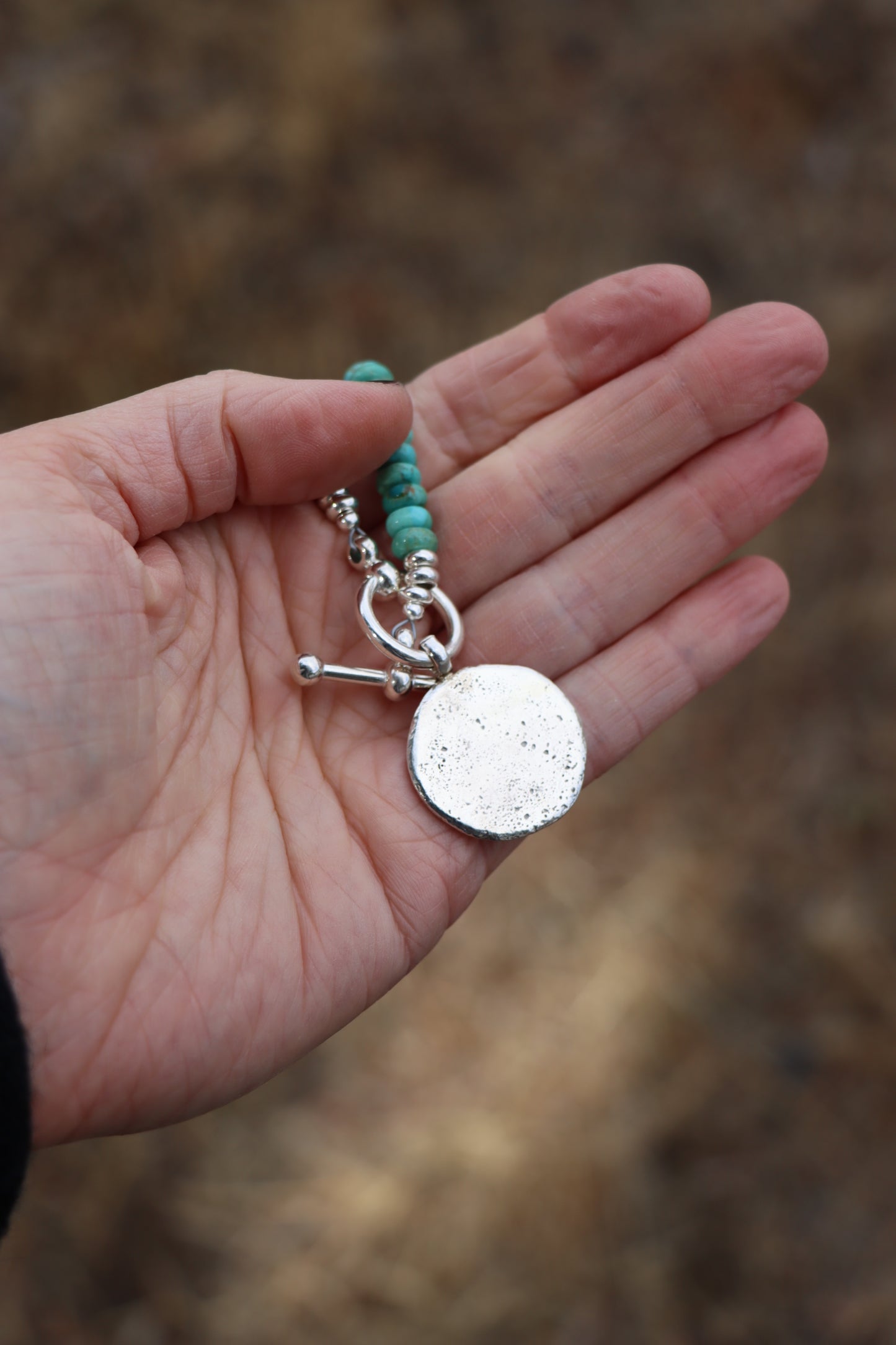 Beaded Token Necklace