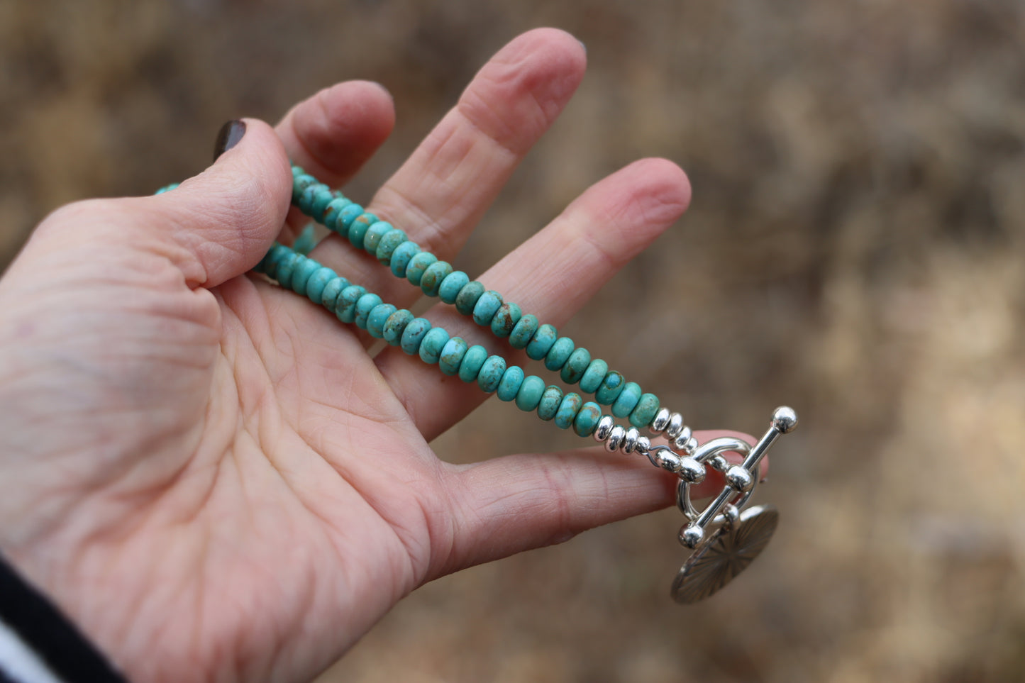 Beaded Token Necklace