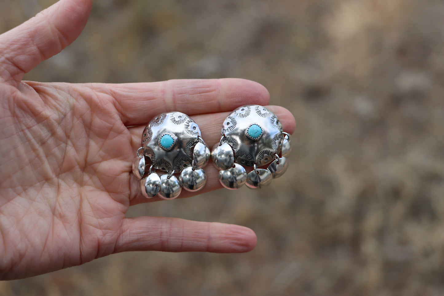 Concho Earring #2