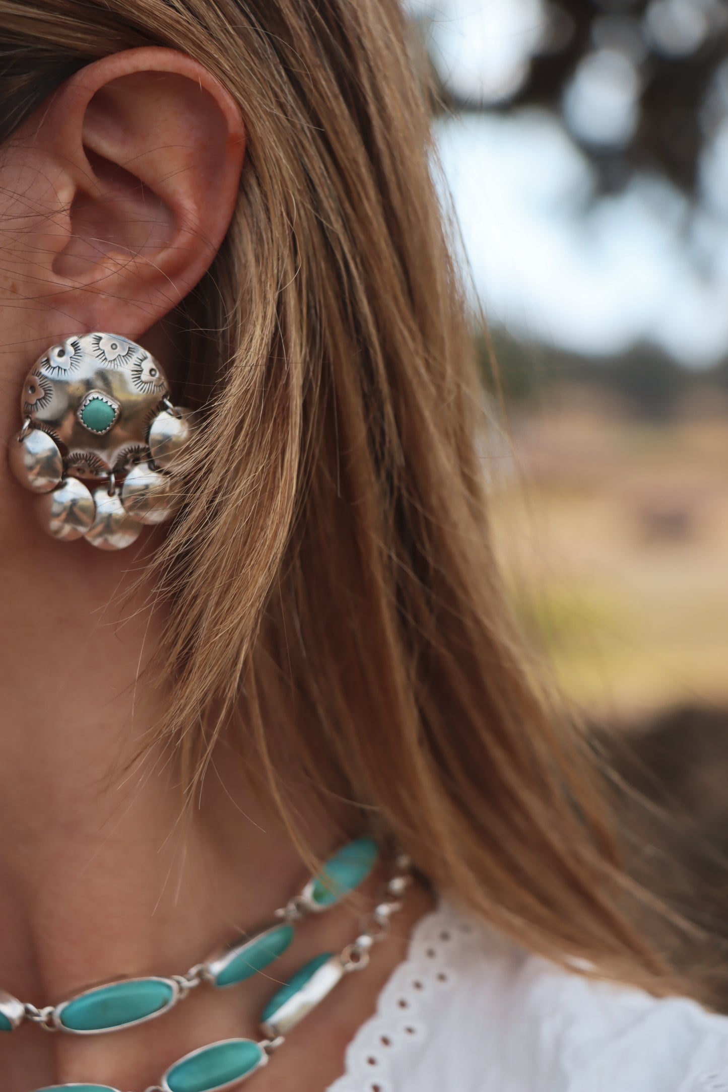 Concho Earring #1