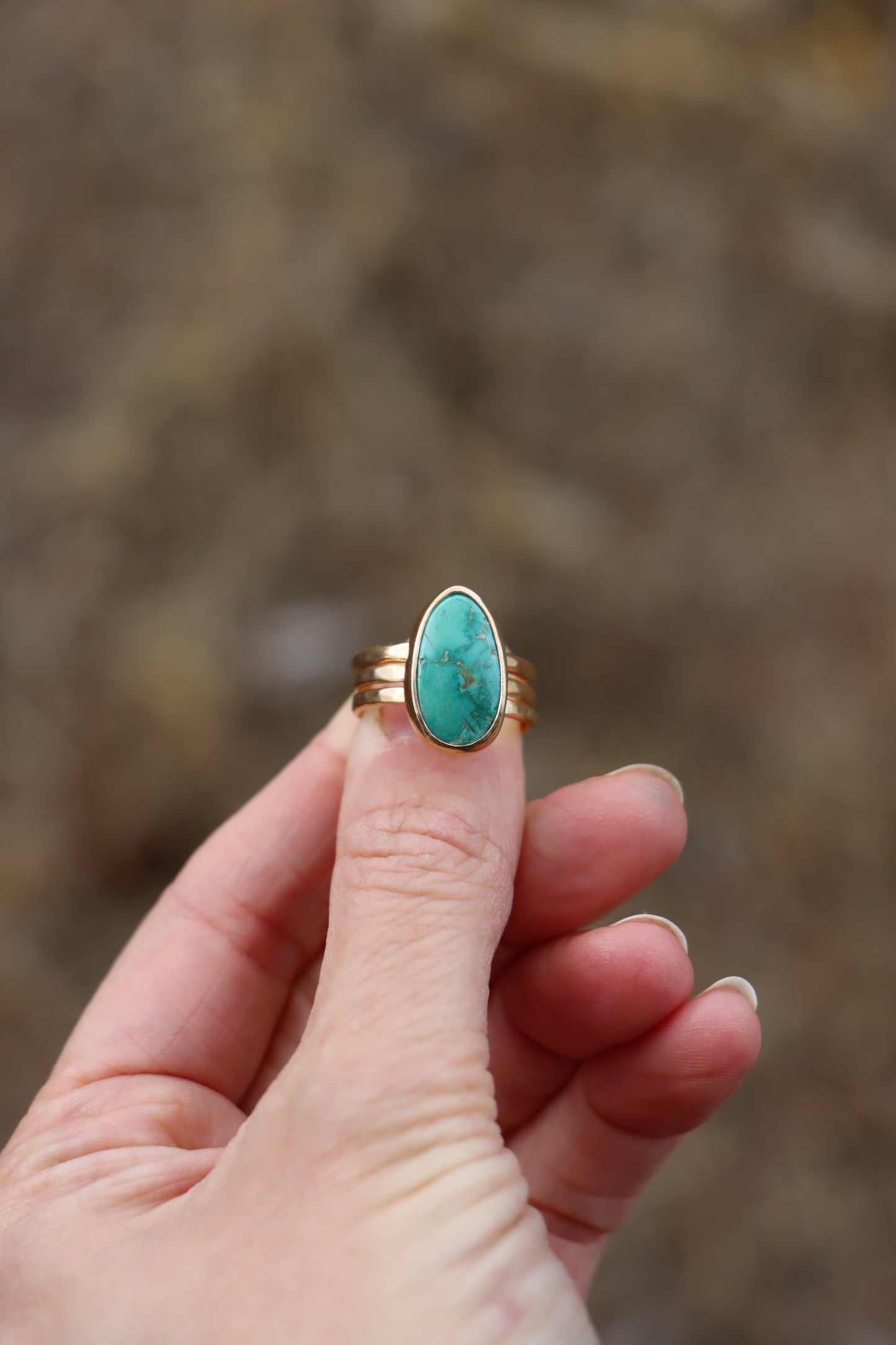 Gold Filled Stacker Ring (Size 7)