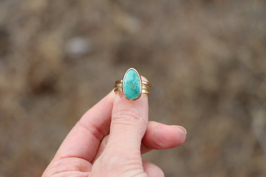 Gold Filled Stacker Ring (Size 7)