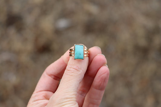 Gold Filled Stacker Ring (Size 6.5)