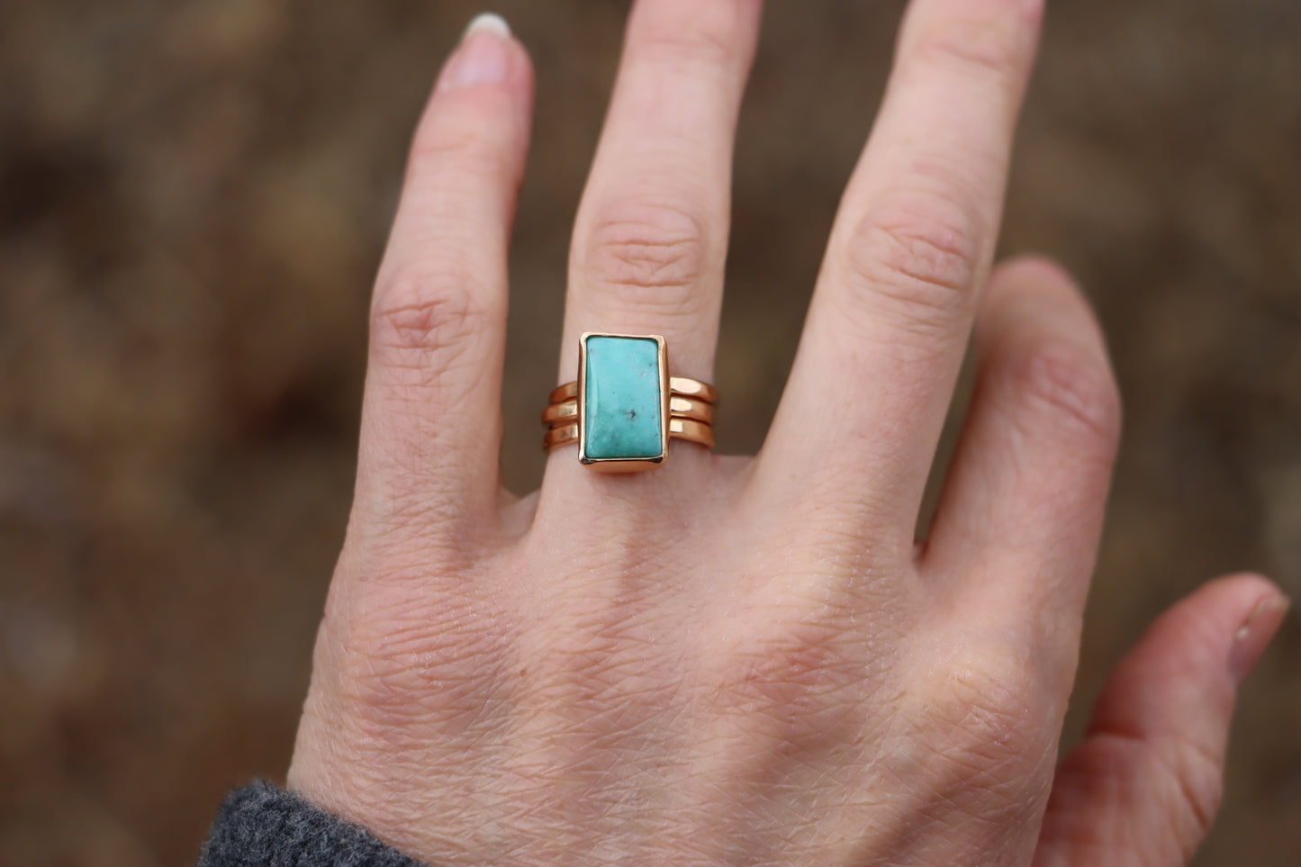 Gold Filled Stacker Ring (Size 6.5)