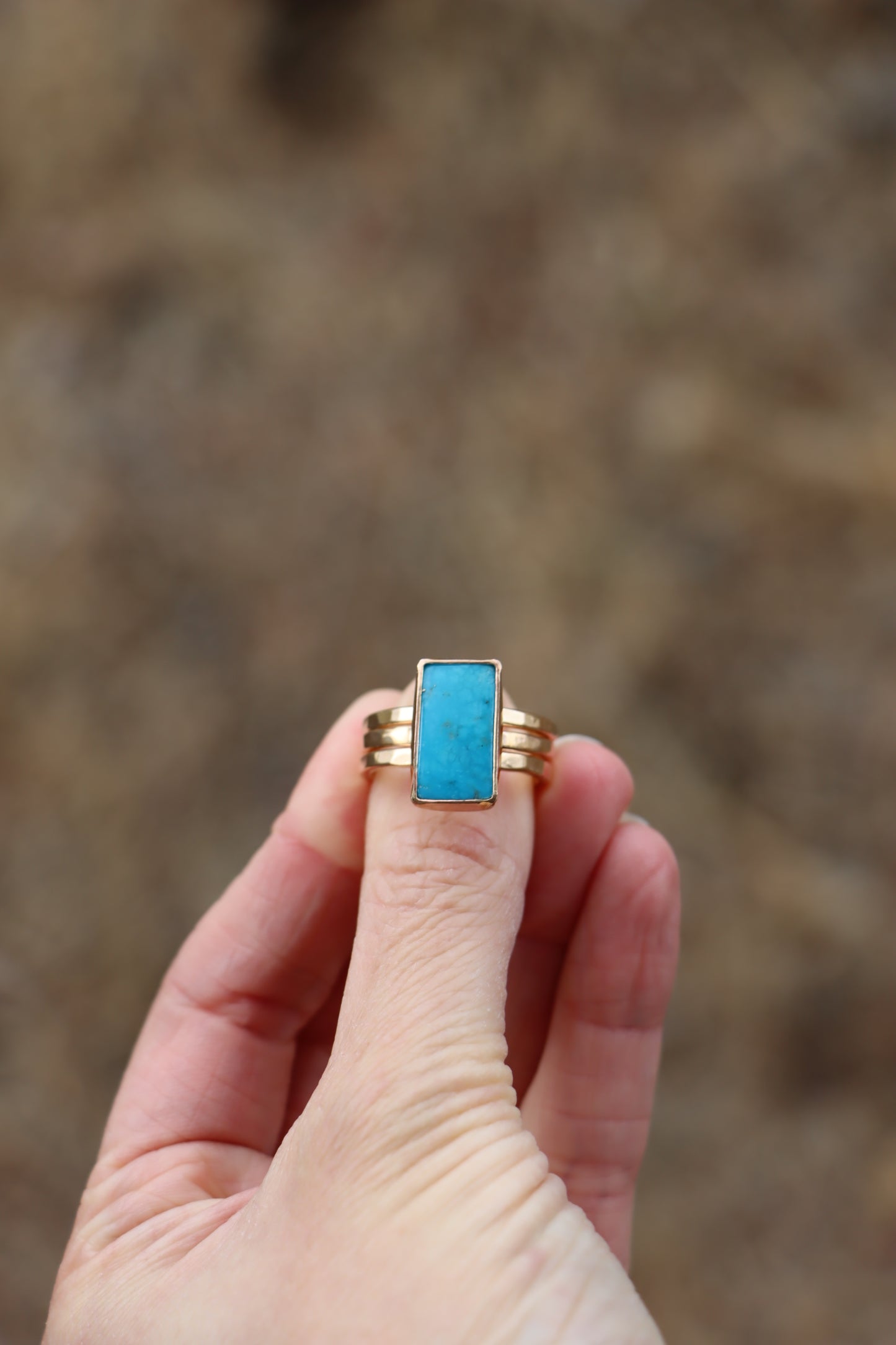Gold Filled Stacker Ring (Size 9)
