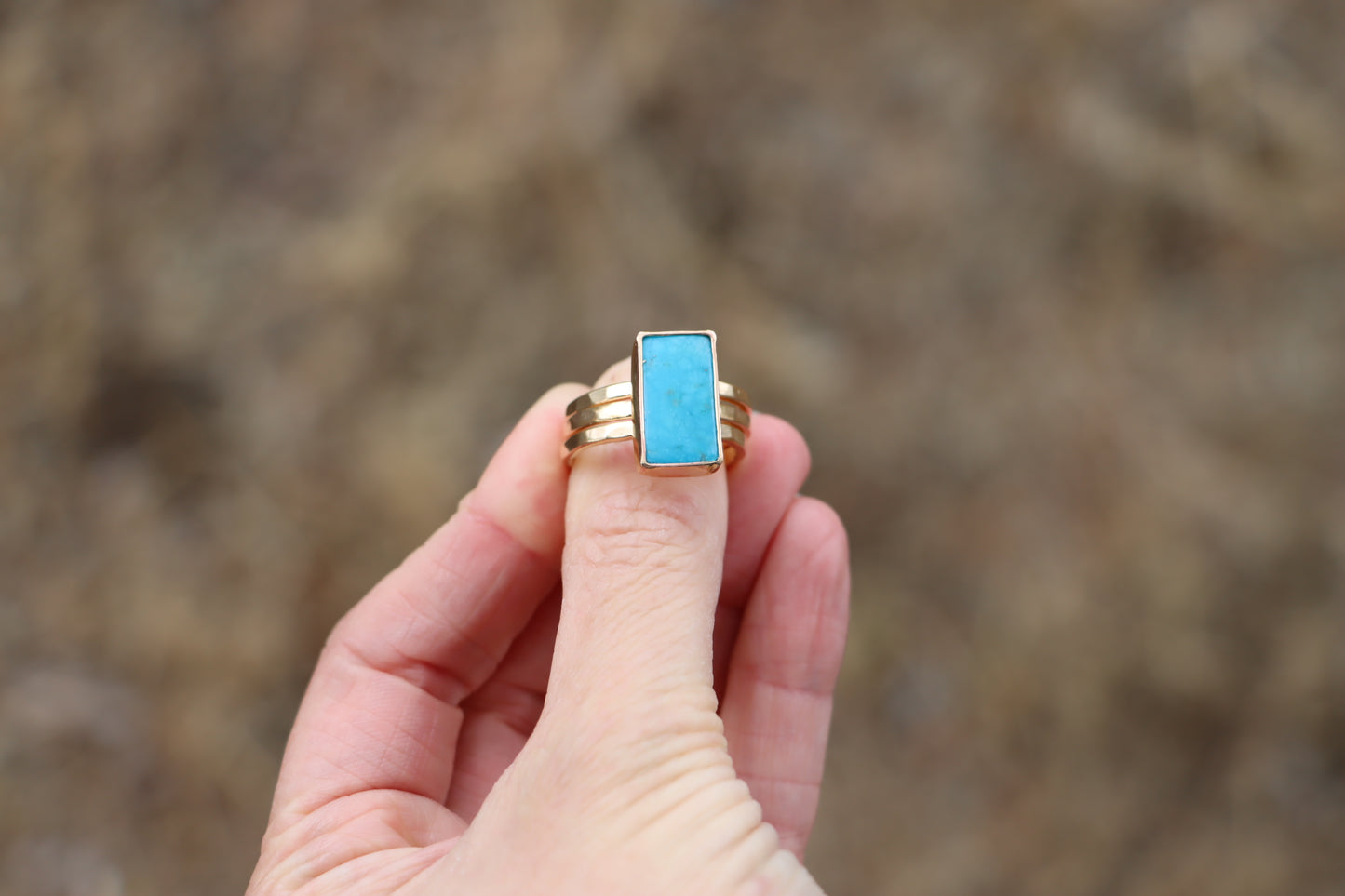 Gold Filled Stacker Ring (Size 9)