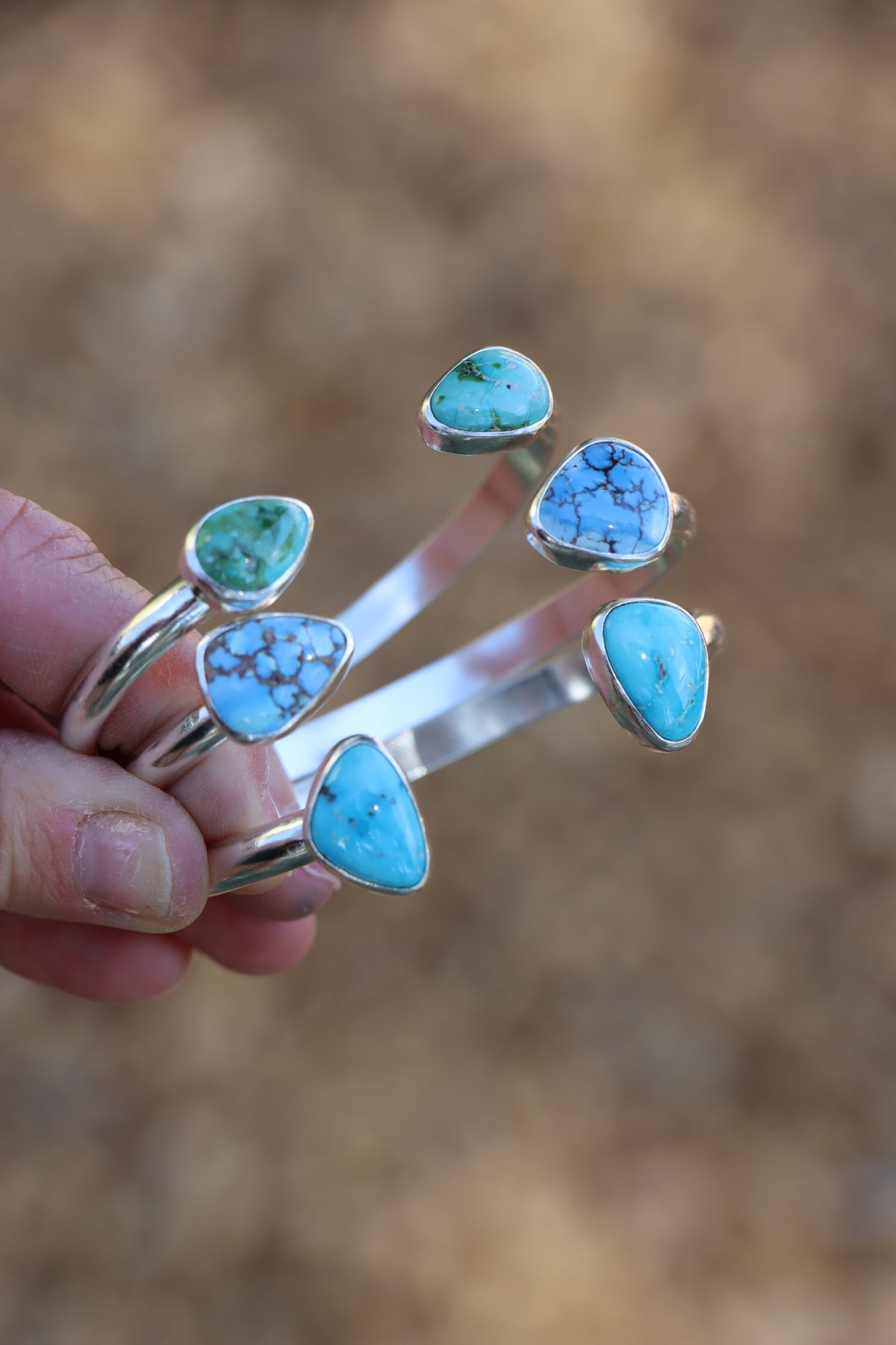 Turquoise Open Cuff (small)