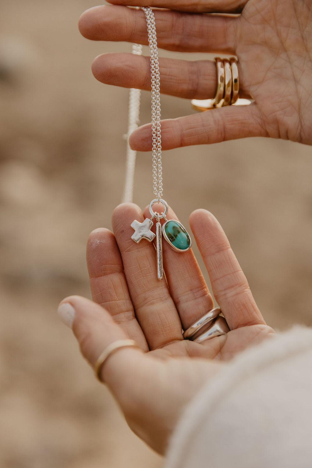 Mesa Charm Necklace