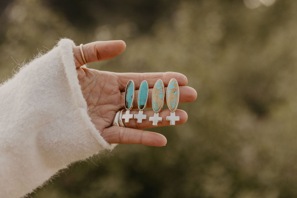 Mesa Turquoise Studs #2
