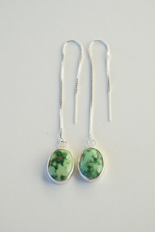 Turquoise Threader Earring (Verde Valley)