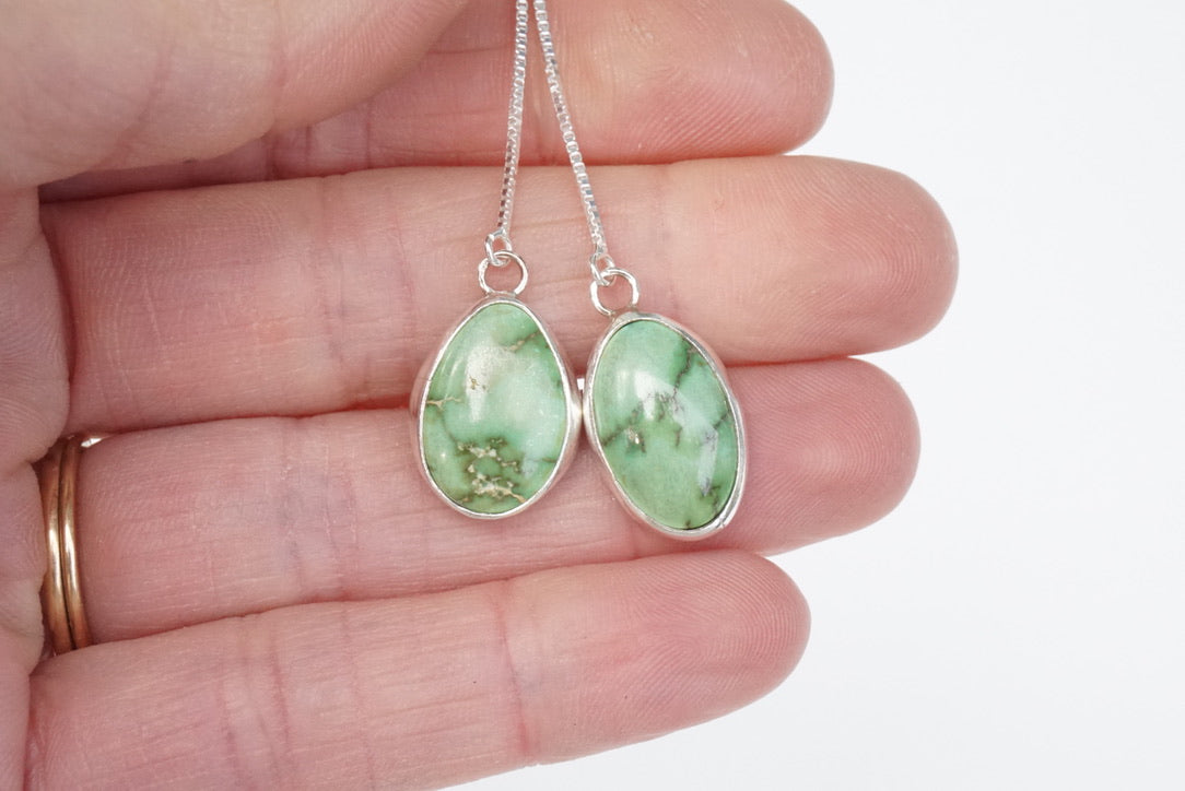 Turquoise Threader Earring (Verde Valley)