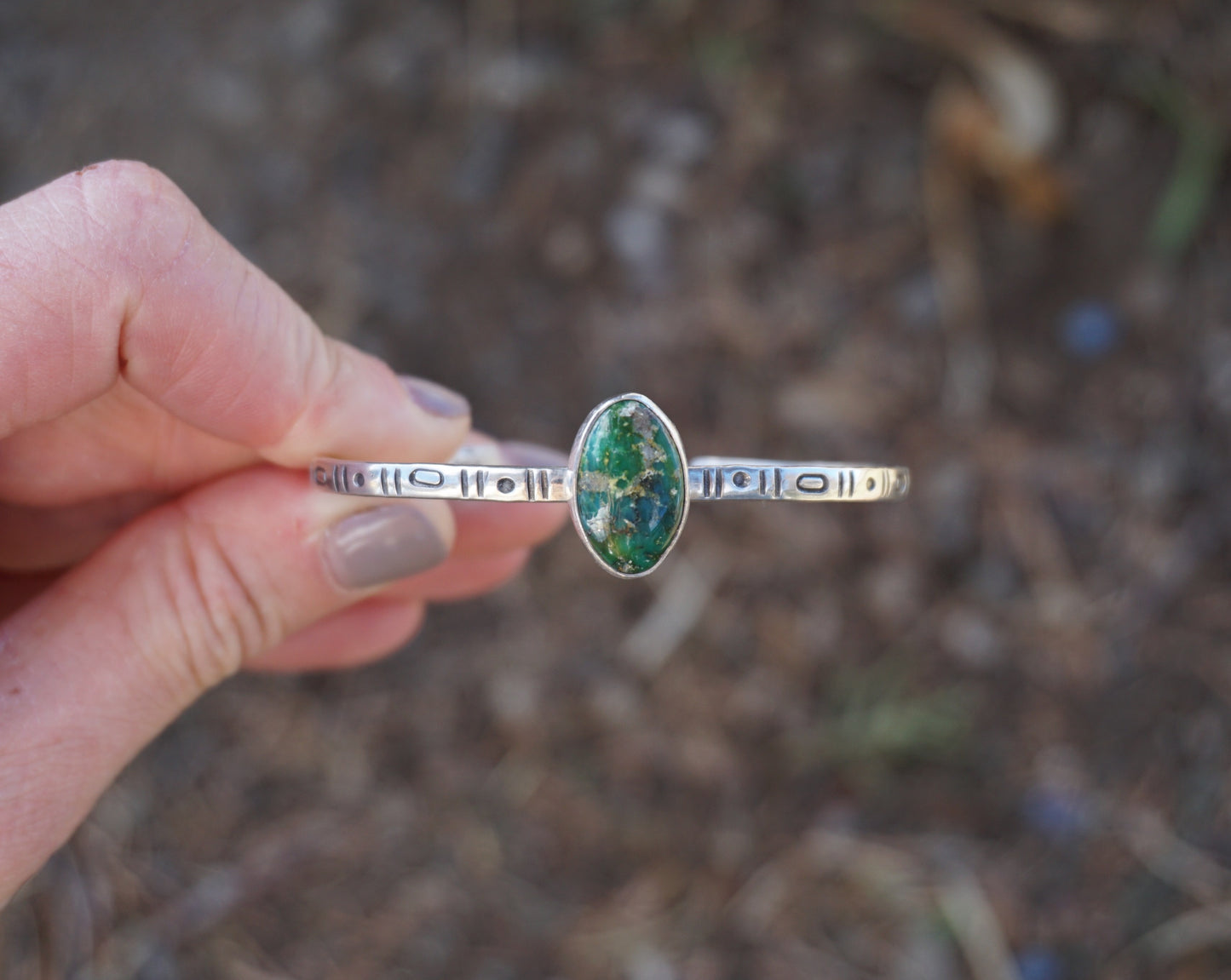 Stamped Cuff (Sonoran Gold)