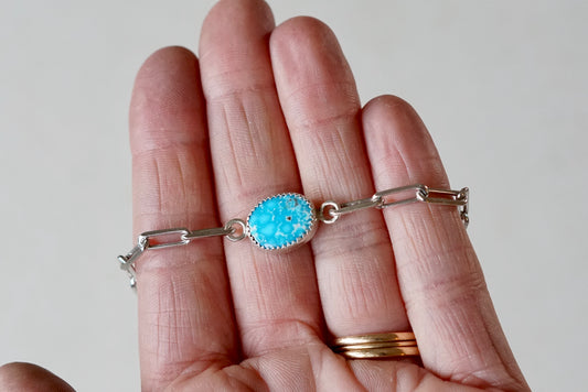 Cable Chain Adjustable Bracelet (Kingman)