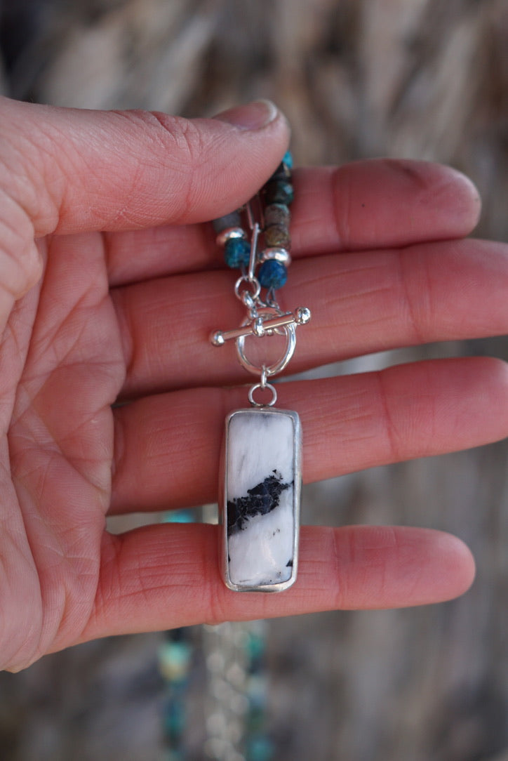 Metolius Necklace (chrysocolla)