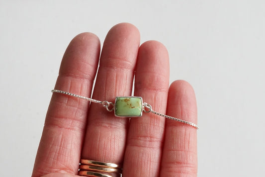 Box Chain Adjustable Bracelet (Sonoran Gold)