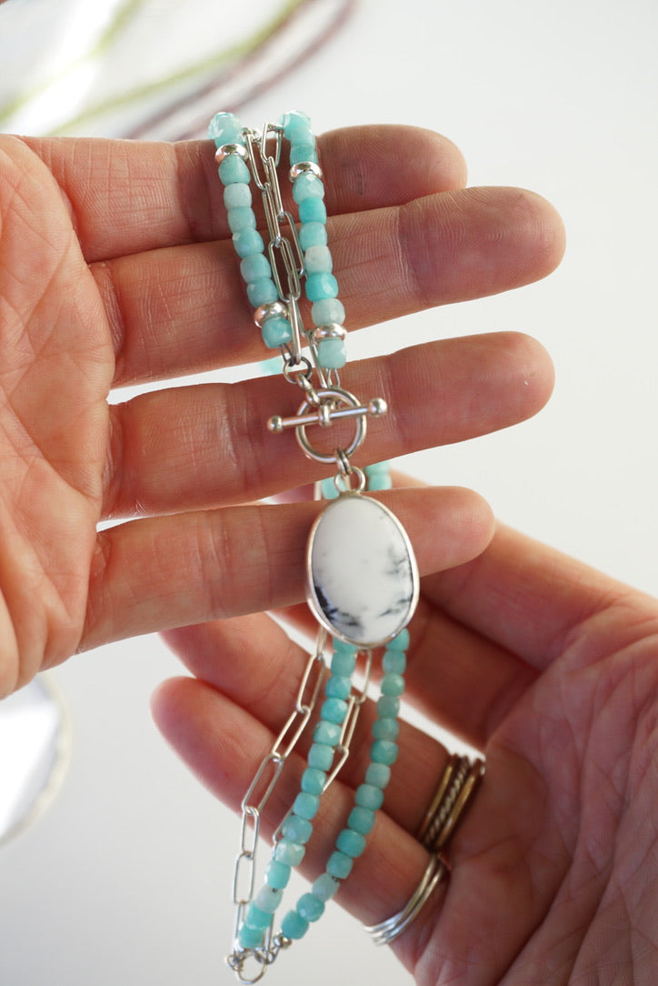 Metolius Necklace (Amazonite)