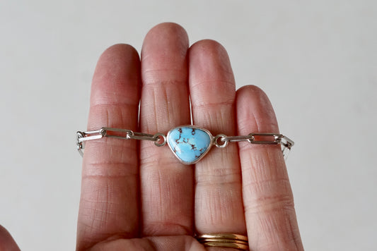 Cable Chain Adjustable Bracelet (Golden Hill)